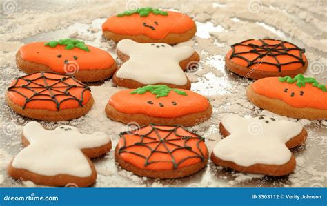 Halloween Biscuits stock photo. Image of spider, confections - 3303112