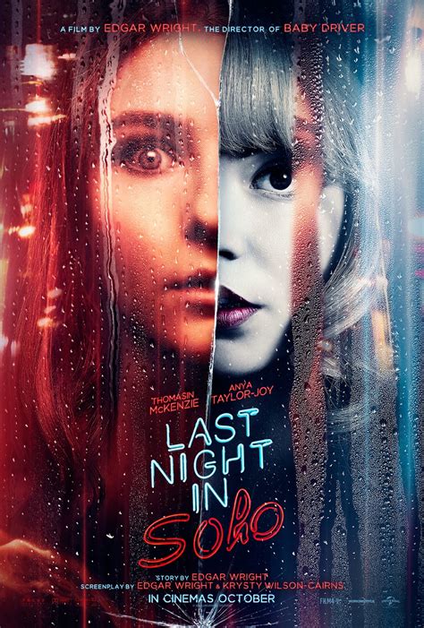 'Last Night In Soho' Poster Sets The Mood For Edgar Wright's Psychological Horror-Thriller