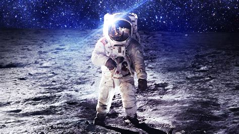 NASA Astronaut on Moon 4K Wallpapers | HD Wallpapers | ID #24795