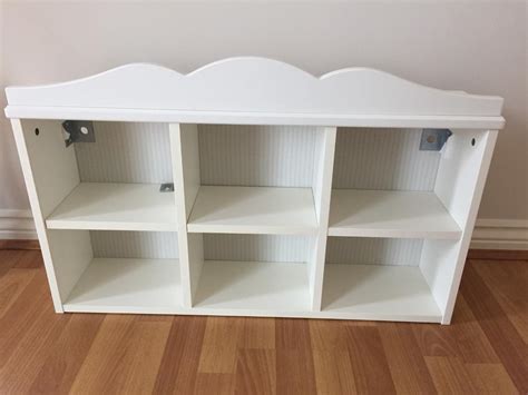 IKEA Hensvik wall mounted shelf : White wall mounted book case/ shelf unit | in Bracknell ...