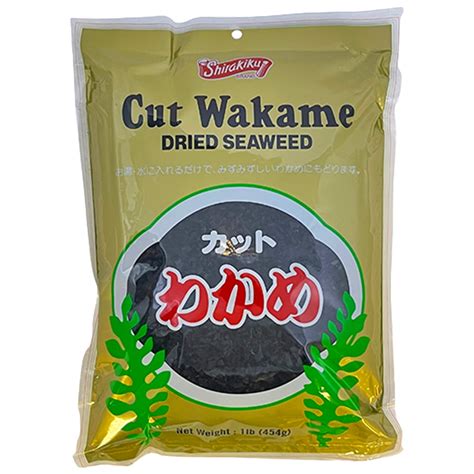 Buy Shirakiku Cut Wakame Dried Seaweed - Dry Seaweed, Sea Kelp - Fresh Vegetables and Seaweed ...