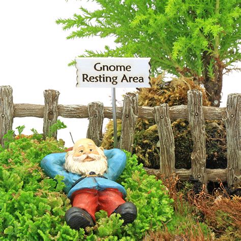 Gnomes Resting - The Fairy Garden