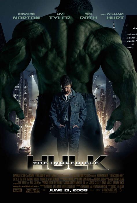 The Incredible Hulk (#1 of 2): Extra Large Movie Poster Image - IMP Awards