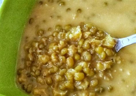 Bubur Kacang Hijau / Sweet Mung Beans Porridge Recipe by Iskan Detia Karina - Cookpad