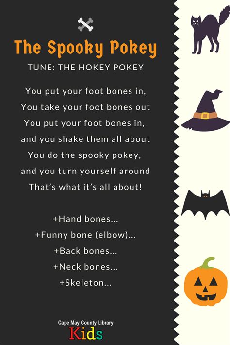 Halloween songs for kids printable lyrics with coloring activities ...