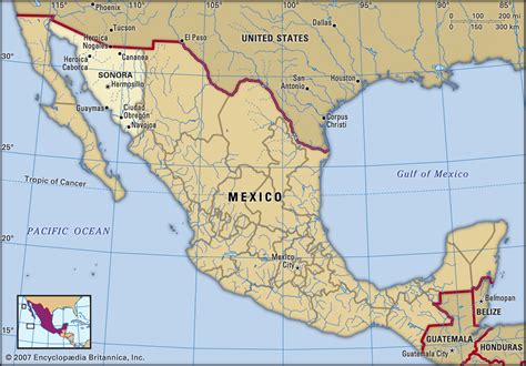 Sonora Mexico Map – Get Map Update