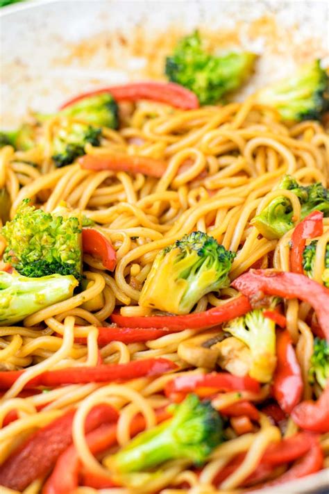 Stir Fry Noodles [vegan, one pot] - Contentedness Cooking