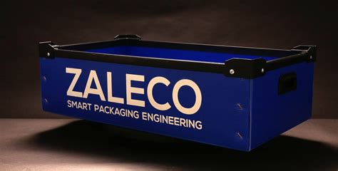 Customized corrugated plastic boxes - Zaleco