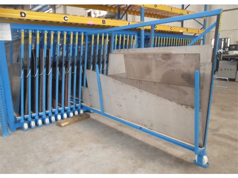 Metal sheet rack vertical | Contact EUROSTORAGE