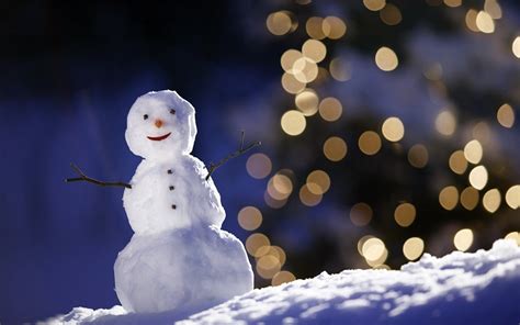 Download Photography Snowman HD Wallpaper