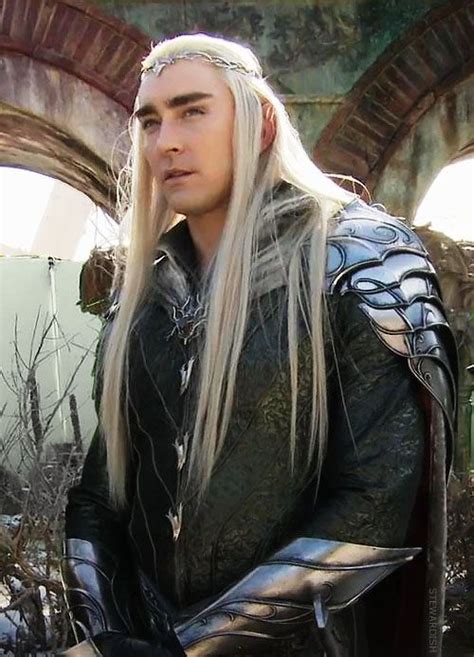 Lee Pace as Thranduil, King of the Woodland Realm in The Hobbit: The Battle of the Five Armies ...