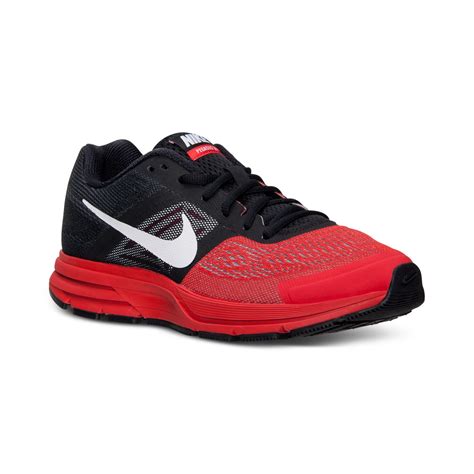 Nike Mens Air Pegasus 30 Running Shoes From Finish Line in Black for Men (BLACK/CRIMSON/WHITE ...