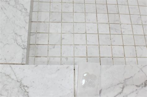 cutting, grouting and sealing marble tile tips - the space between