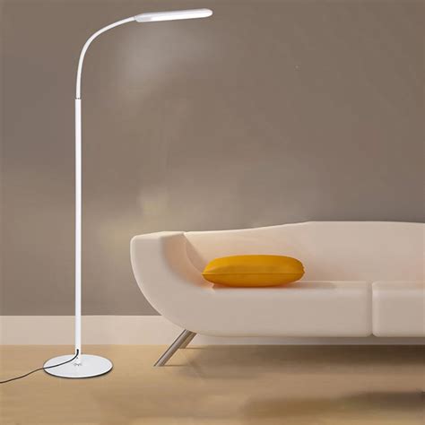 LED Reading And Process Floor Lamp Dimmable Eye Protection Remote ...