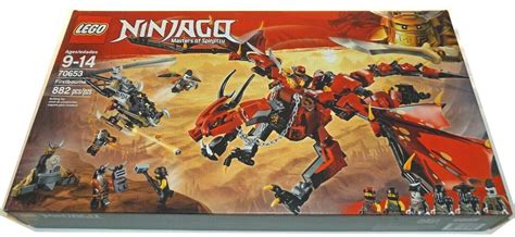 LEGO 70653 Firstbourne Ninjago Kai fire red dragon Cole earth ninja 673419282215 | eBay