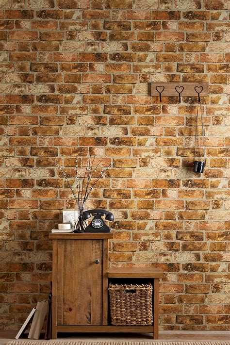 Next brick wallpaper | Brick wallpaper, Textured brick wallpaper, Faux brick