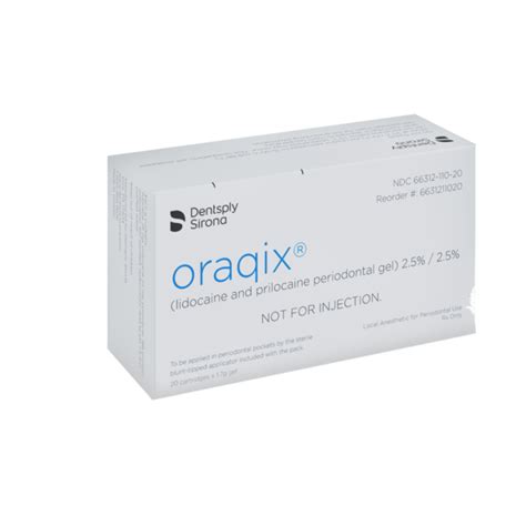 Oraqix Gel Applicators 20/Bx | DC Dental