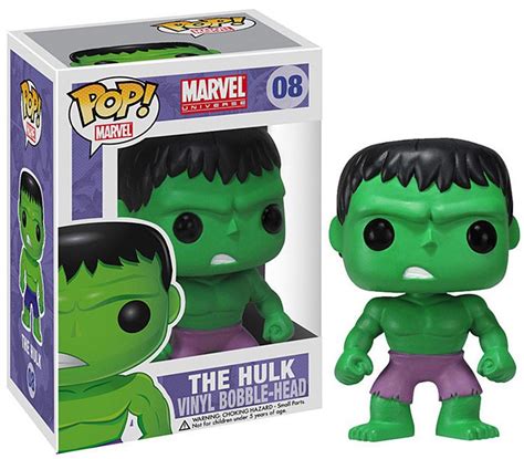 Funko Marvel Universe POP Marvel Hulk Vinyl Bobble Head 08 Purple Pants - ToyWiz