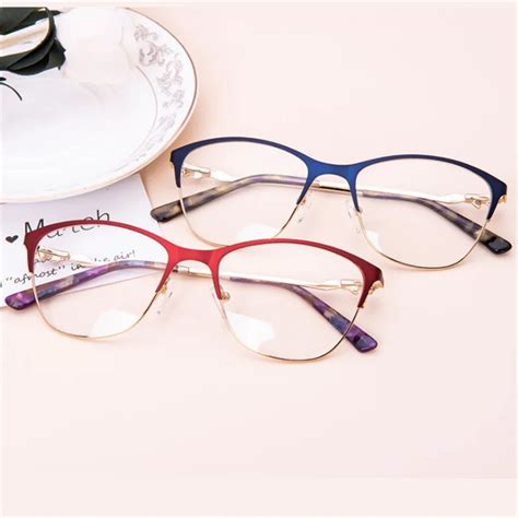 Fashion Cat Eyes Style Glasses Women Top Quality Female Optical Glasses Frames Eyewear Fashion ...