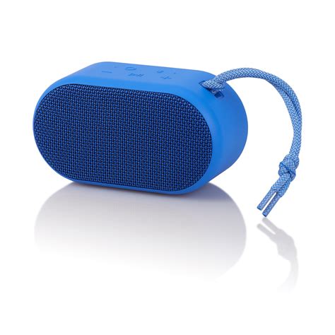 onn. Small Rugged Portable Bluetooth Speaker, Cobalt | eBay