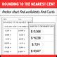 Rounding To the Nearest Cent, worksheets and Cards with key + Anchor chart