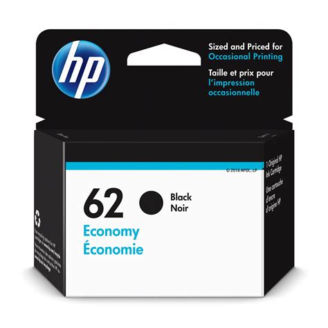 HP 62 Ink Cartridge, Black (1VV43AN) - Walmart.com