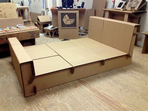 chairigami bed | Cardboard furniture, Cardboard furniture design, Diy cardboard furniture