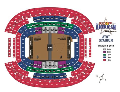 Dallas Att Stadium Seating Chart | wordacross.net