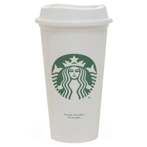 Starbucks 16 Ounce White Reusable Cups, 6 Count - Walmart.com - Walmart.com