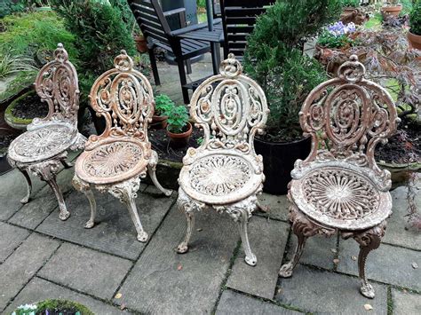 Antique Cast Iron Garden Furniture - Image to u