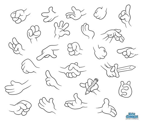 How to draw cartoon hands | A step by step guide to drawing hands by me! in 2022 | Drawing ...