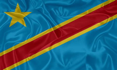 Flag Of Democratic Republic Of The Congo Kinshasa Stock Photo - Download Image Now - iStock