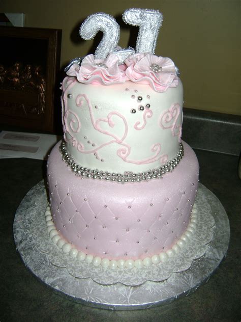 27Th Birthday Cake Ideas For Her