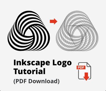 Advanced Inkscape Logo Tutorial [Step-by-Step + PDF] - Self-Made Designer