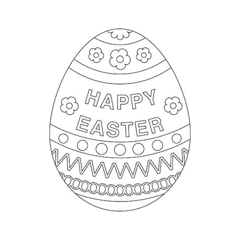 Easter Egg Tree Coloring Page Coloring Pages