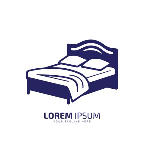 Bed logo template. Bed icon vector silhouette isolated 29134542 Vector Art at Vecteezy