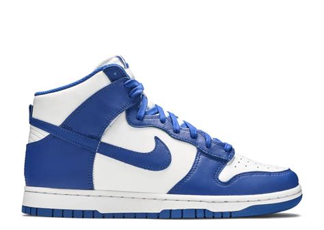 Dunk High 'Kentucky' 2021 - Nike - DD1399 102 - white/game royal/total orange | Flight Club