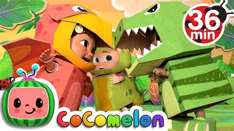 Dinosaur Song + More Nursery Rhymes & Kids Songs - CoComelon - YouTube