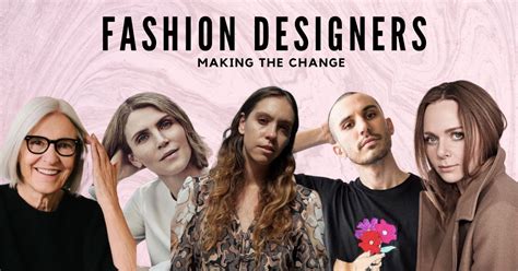 10 Sustainable Fashion Designers Making The Fashion Industry Better