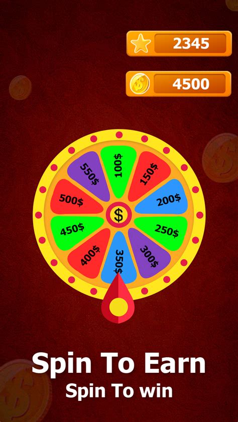 Spin To Win Cash : Spin To Earn - Win Daily Money - Earn Money - Android App + Admob + Facebook ...