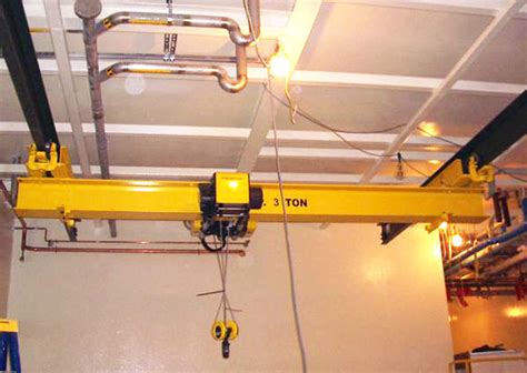 Electric Overhead Travelling Crane , 5 Ton Bridge Crane Low Power Consumption