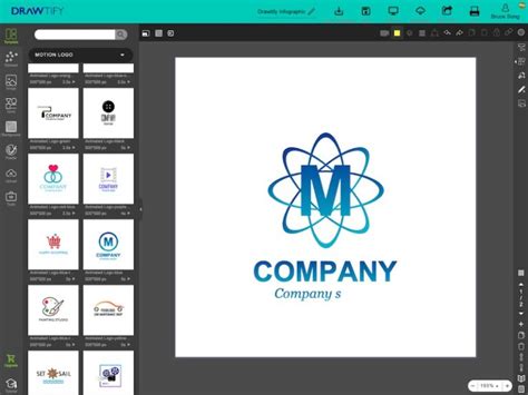 Free Animated Logo Maker | Online Logo Animation Maker | Drawtify