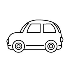 Physics Clipart Black And White Car