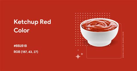 Ketchup Red color hex code is #BB2B1B