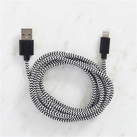 XL Braided iPhone Cord | Paper Source