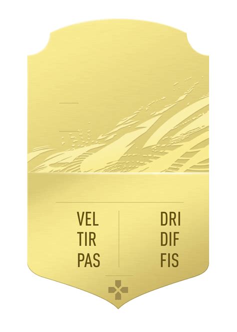 FIFA Ultimate Team Card Template