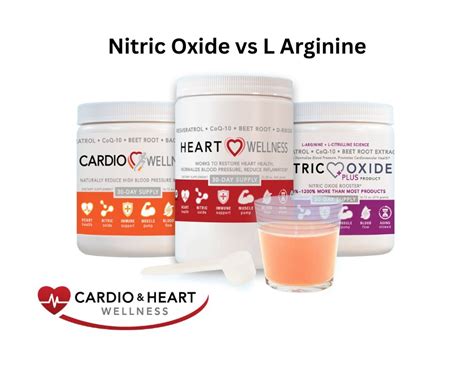 Understanding the Relationship: Nitric Oxide vs L Arginine - Cardio & Heart Wellness