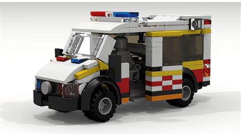 MOC - ambulance - LEGO Town | Lego city sets, Lego fire, Lego