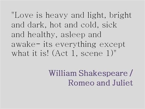 William Shakespeare Love and Light Quote