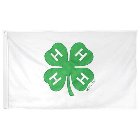 4-H Flag - 2’ x 3’ with Grommets – Shop 4-H